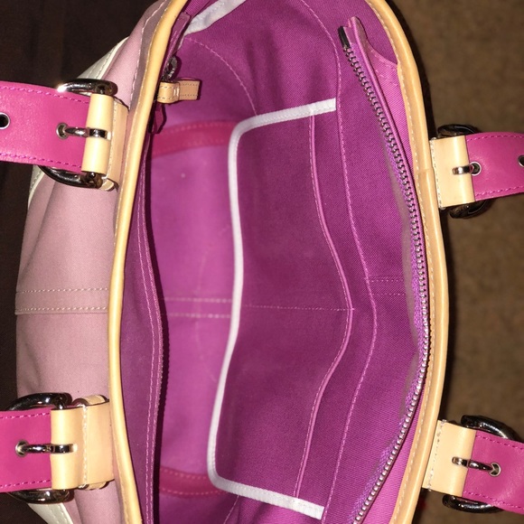Authentic Pink Coach Purse (Never used!) - Picture 4 of 6